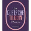 The Quetsche Tilquin à l’ancienne (6.4% alc/vol) is a spontaneous fermentation beer obtained from the fermentation of destoned fresh purple plums in young lambics, blended with 1, 2 and 3 years lambic to reach a final concentration of fruits of 260 gr fruit per liter.